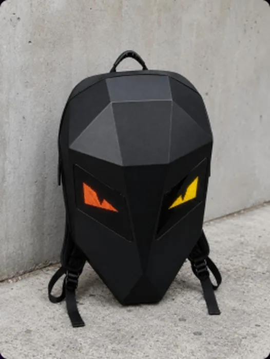 Maleta con LED Face