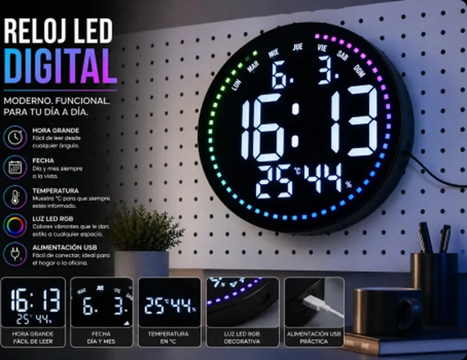 Reloj LED Digital