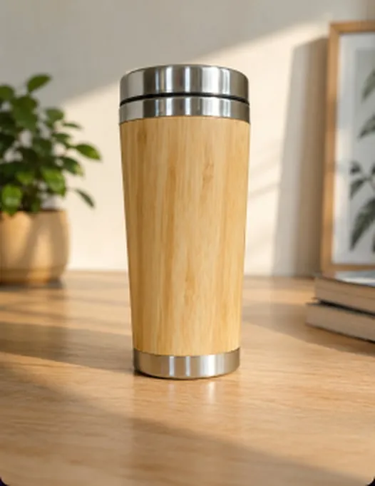 Vaso Viajero Bambú